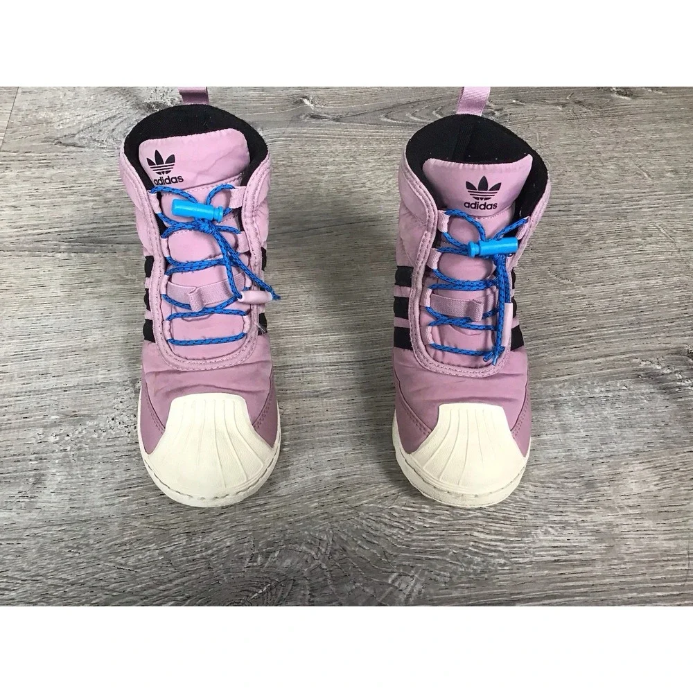 Adidas TD Superstar 360 2.0 Boots Magic Mauve GV9066 Youth Girls Size 10K Boot
